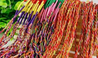 五彩绳编法