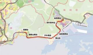 深圳市地铁线路图 深圳市地铁线路图